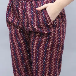 Rajnandini Floral Printed Anarkali Kurta with Trousers & Dupatta image 3