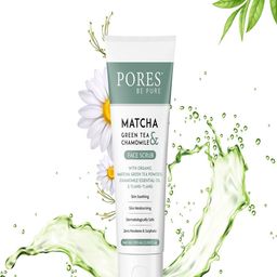 PORES Be Pure Matcha Green Tea Gel Face Scrub-100ml-24