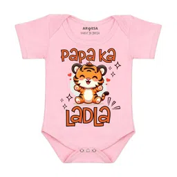 Arvesa Papa Ka Ladla Printed Bodusuit-10