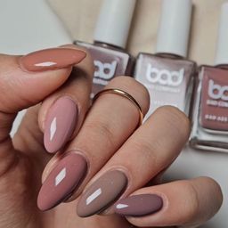 BAD COMPANY Set Of 5 No Toxin Nail Lacquer - 10 ml Each - Shade 57-60-72-73-81-0