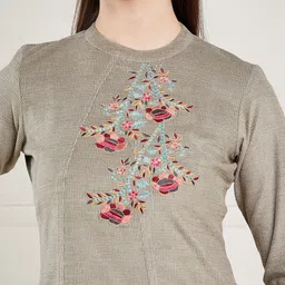 STADO Embroidered Tunic & Trouser Co-ord Set image 2