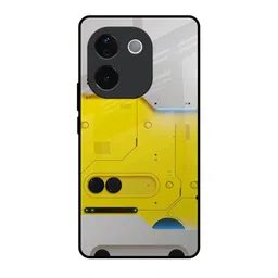 QRIOH Unisex Quirky Printed Vivo T3 Pro 5G Glass Back Case-image-26