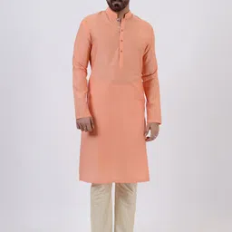 azania Men Regular Kurta with Pyjamas-image-12