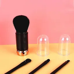 Gleva 4 In 1 Makeup Brush - Black-25