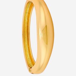 Kushal's Fashion Jewellery Gold-Plated Cuff Bracelet-picture-23