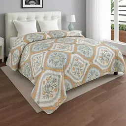 Dollar Floral Print AC Room 120 GSM Double Bed Comforter-picture-18