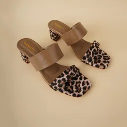 Rubeezz Printed Block Heel Sandals-picture-31