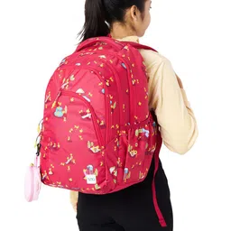 Wildcraft Girls Brand Logo Backpack-35