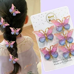 Ziory Girls Set of 5 Alligator Hair Clip-image-89