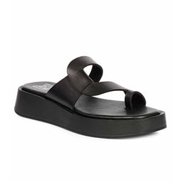 Viviblu Embellished Leather Platform Sandals-29