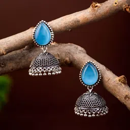Anvik Contemporary Jhumkas Earrings-15
