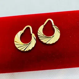 FIMBUL Circular Studs Earrings-3