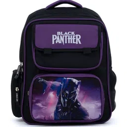 NOVEX Boys Black Panther Printed School Backpack-image-64