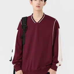 StyleCast x Revolte Men Colourblocked Sweatshirt-image-68