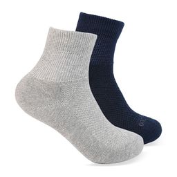 One8 Men Pack Of 2 Cotton Ankle-Length Socks-17