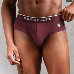 U.S. Polo Assn. Pack Of 2 Mid-Rise Basic Briefs EB004-MD0-P2-image-30