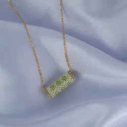 Threads & Beads Multi Gold-Plated Brass Necklace-image-64