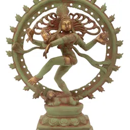Exotic India Green Religious Figurine Showpiece-image-95