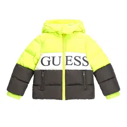 GUESS kids Boys Colourblocked Patchwork Jacket-picture-0