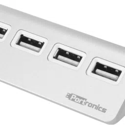 Portronics M Port 24 USB 2.0 Aluminium HUB with 4 USB Ports for Mobile Phone and Tablets 2.0 USB Hub-image-25