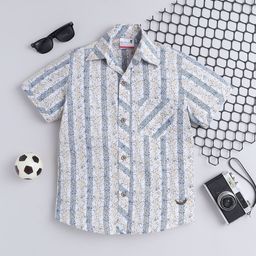 BAATCHEET Boys Opaque Printed Party Shirt-image-25