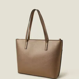 Accessorize PU Structured Tote Bag image 2