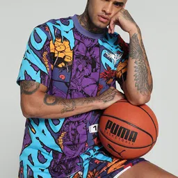 Puma Melo Phoenix All-over Print Men's Oversized Basketball Tee-image-14