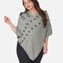 Sztori Women Embroidered Poncho-image-22