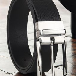 Provogue Men Textured Leather Formal Belt-picture-43