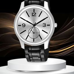 Gopal Shopcart Unisex Embellished Dial & Straps Analogue Watch 1017SLV M5 SLV D 801BLK-picture-18