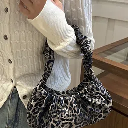 LULU & SKY PU Structured Hobo Bag with Tasselled image 2