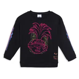 Puma x Trolls Kids Printed Cotton Relaxed-Fit Sweatshirt-image-43