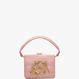 Outhouse Embellished Leather Bucket Sling Bag with Fringed-39