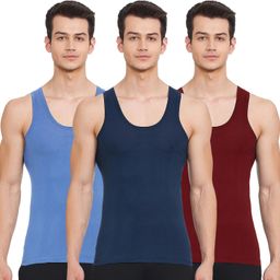 amul comfy Pack of 3 Men Vest-picture-40