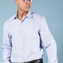 V-Mart Spread Collar Long Sleeves Formal Shirt-image-80