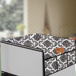 The Furnishing Tree Off White Plastic Refrigerator Cover-image-89
