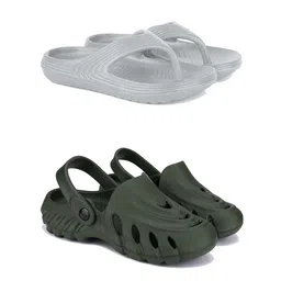 DRACKFOOT Men Pack Of 2 Flip Flops-picture-40