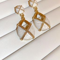 AKISON JEWELS Contemporary Drop Earrings-image-92