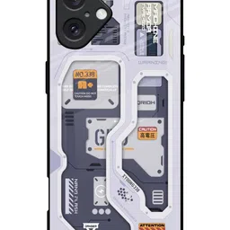 QRIOH Typography Printed iPhone 16 Plus Back Case Mobile Accessories-29