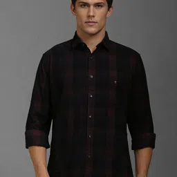 Louis Philippe Sport Men Slim Fit Opaque Checked Casual Shirt-image-61