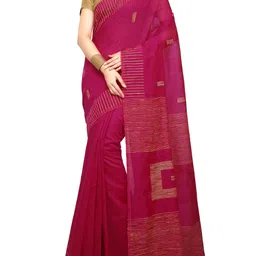 BENGAL HANDLOOM Woven Design Art Silk Taant Saree-image-91