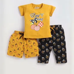 Colourspop Girls Mustard Clothing Set-44