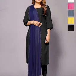 Moda Rapido Dupatta with Beads and Stones-picture-31