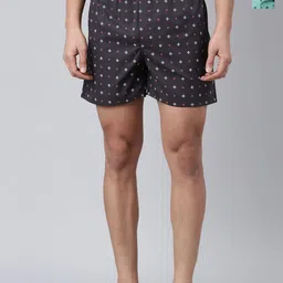 JOVEN Pack Of 2 Printed Pure Cotton BoxersJB2P-GSMS-image-2