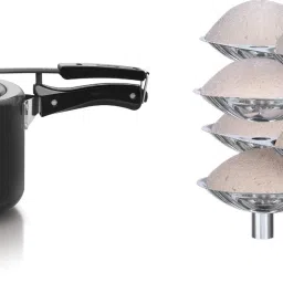 Hawkins Instaa Induction 5 Litre Cooker With Idli Stand Combo 5 L Induction Bottom Pressure Cooker-image-83