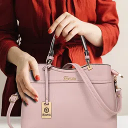 Exotic Structured Handheld Bag image 5