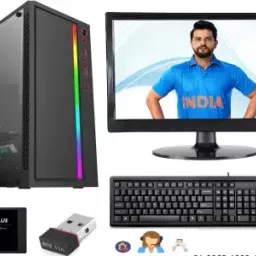 TECH- Assemblers Seltos Daily Use Premium Desktop Core i3 (8 GB DDR3/256 GB SSD/Windows 10 Pro/18.5 Inch Screen/Core™ i3-3270 Processor) with MS Office-23