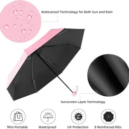 luranol Big Size Folding rain protector | Auto Open And Close Windproof, Lightweight Umbrella image 4
