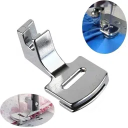 Durable Stainless Steel Snap-On Gathering Shirring Presser Foot For All Automatic Sewing Machines (Singer/Usha/Brother/Janome) with Low Shank-26