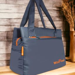 Women Grey, Orange Shoulder Bag - Extra Spacious-image-23